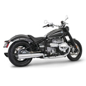 Freedom Performance 4.5" Slip-On Exhaust Slash Cut Chrome Black Tip For BMW R18 2021 BM00196
