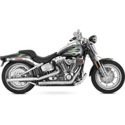Vance And Hines Straightshots HS Slip On Exhaust Chrome With Fuelpak FP3