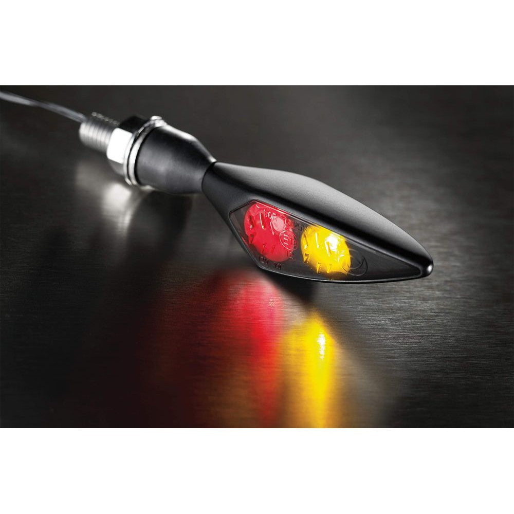 Kuryakyn Micro Rhombus Marker Lights Satin Black 2546