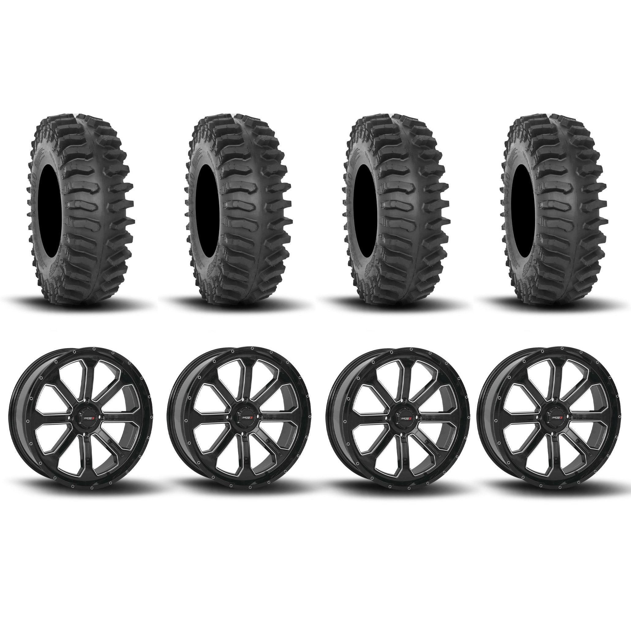 System 3 ST-4 Aluminum Gloss Black/Machined 20