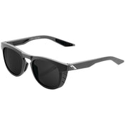 100% Slent Sunglasses Soft Tact Cool Grey with Smoke Lens - 61035-188-57
