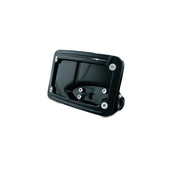 KURYAKYN CHRME LIGHTED CURVED VERTICAL SIDE MOUNT LICENSE/P HOLDER MULTIFIT 9251
