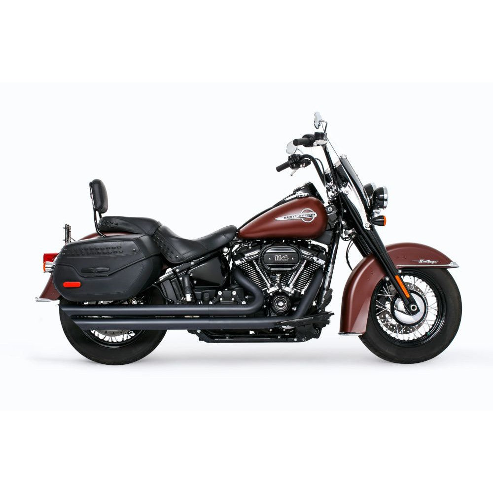 Freedom Performance Patriot Long Exhaust System Black With Black Tip HD00757