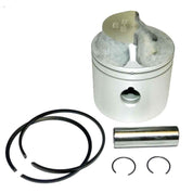 WSM Piston Kit For Johnson / Evinrude 9.9 / 15 Hp Cross Flow 93-07 .040 Over
