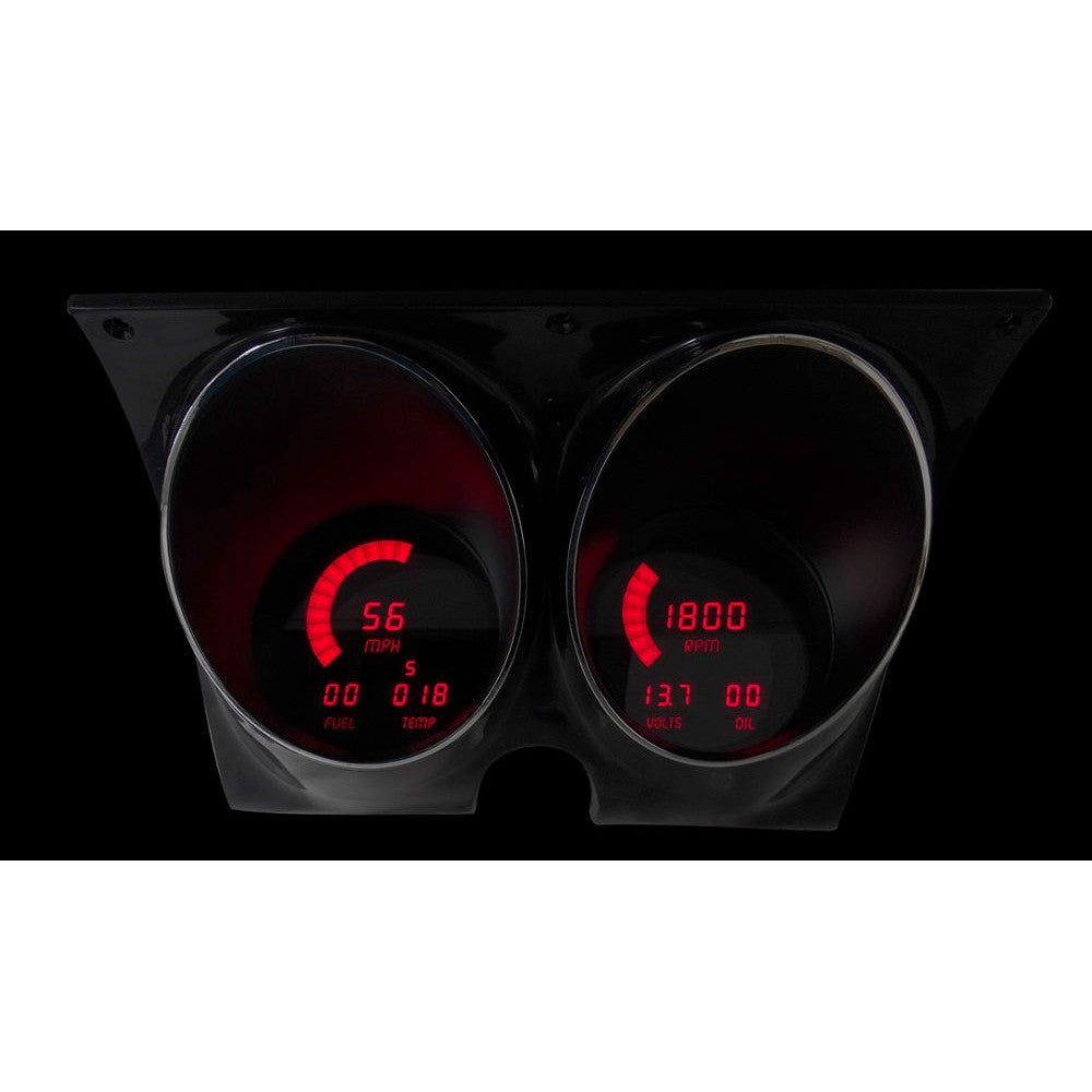 Intellitronix 1967-1968 Camaro-Firebird LED Digital DP4000 - Red