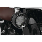 Kuryakyn LuminEZ LED Front Turn Signal Inserts for Harley-Davidson Black