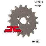 Piñón delantero de acero de 16 dientes para Honda CL70 de calle (1969-1970)