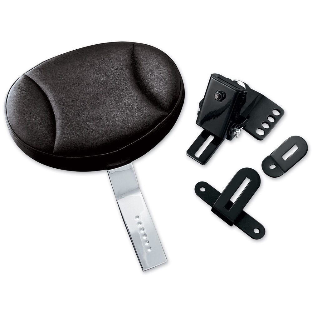 Kuryakyn Adjustable Touring Plug In Driver Backrest for Seat Harley Touring 1670