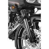 Arlen Ness Hot Fork Legs Lower Sliders Dual Disc Deep Cut Black Harley 08-13 FL