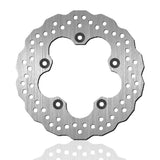 Rotor de freno BikeMaster para Yamaha YZF-R6 2003-2004 Contour trasero plateado