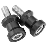 Kit de carrete para Yamaha YZF1000R 1997, 10 mm, plástico sobre aluminio reforzado, color negro
