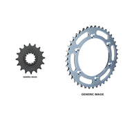 SUNSTAR Front and Rear Steel Sprocket Kit for OFFROAD HONDA XR600 1985-1987