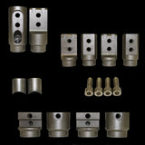 Kit de soporte y tapón de jaula personalizado High Lifter para modelos de 2 plazas para modelos Polaris HL-CBBK-P-001