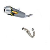 NEW FMF Q4 MUFFLER + POWERBOMB HEADPIPE FULL EXHAUST 2006 YAMAHA YZ450F YZ 450F