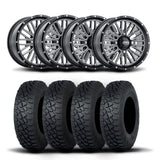 Rines ITP Momentum de 15" mecanizados en negro y neumáticos Tenacity XNR [35x9.5R-15]