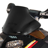 Powermadd Cobra Skidoo Rev Chassis Windshield Low Solid Black 13030