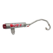 Big Gun EVO Mini Stainless Steel Full Exhaust System With Red End Tip For Polaris Outlaw 70 EFI 2021