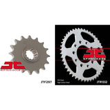 Front & Rear Sprocket Kit for HONDA CB-1-CB400 FM,FM2-Japan JT Sprockets