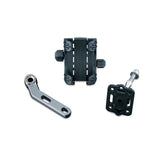Kuryakyn Cradle Kit Clutch Chrome Perch Mount Device Black Harley Honda Indian