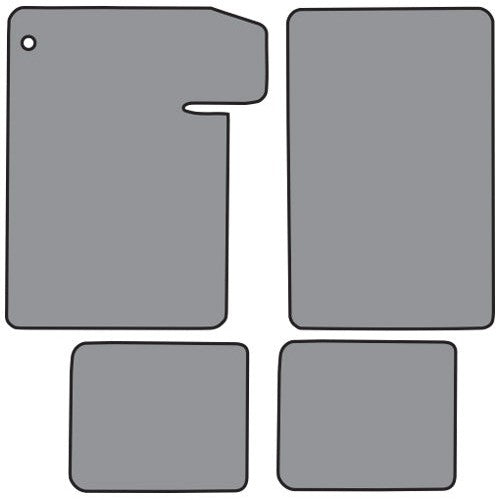 ACC Floor Mat 4pc (FM79F FM18R) For 1964-1967 Chevrolet Chevelle - CHOOSE COLOR
