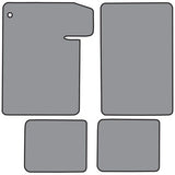 ACC Floor Mat 4pc (FM79F FM18R) For 1964-1967 Chevrolet Chevelle - CHOOSE COLOR