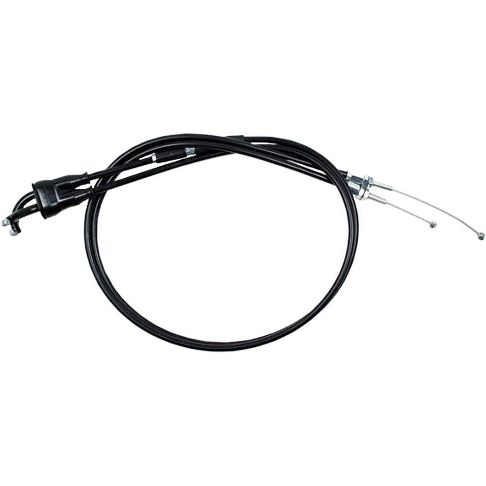 Motion Pro Black Vinyl Push - Pull Throttle Cable Set 04-0196