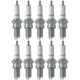 Set of 10 NGK Standard Spark Plugs for Suzuki DR100 1990-1983 Engine 100cc
