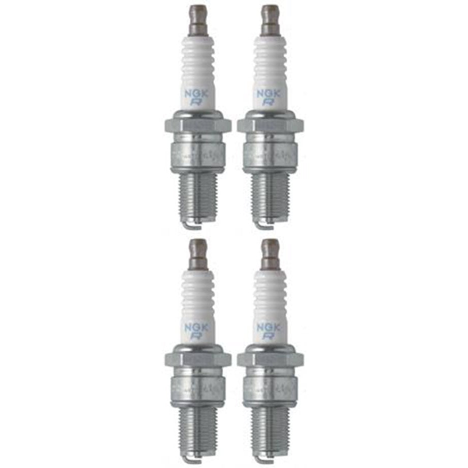 Set of 4 NGK Standard Spark Plugs for Yamaha ENTICER ET340 1990-1978 Eng 340cc