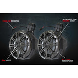 SSV Works Universal 6.5'' Cage Mounted SSV Speaker Pods With 1.85 Clamps