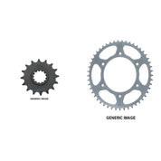 SUNSTAR Front and Rear Steel Sprocket Kit for OFFROAD HONDA CR500R 1986-1987