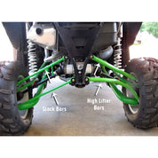 High Lifter Upper Green Radius Bar Kit For Arctic Cat Models PSRA-A1WC-1-G