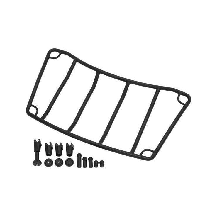 Kuryakyn Multi-Rack Adjustable Trunk Luggage Rack Gloss Black 7149