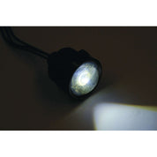 Letric Lighting Royal Flush Mount G2 LED 3-Wire, 1", Black/White/Amber