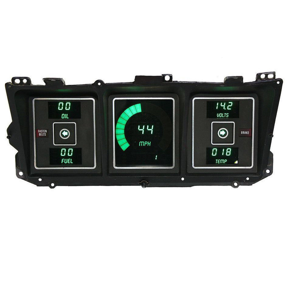 Intellitronix 1973-1979 Ford Truck LED Digital Dash DP1010 - Green