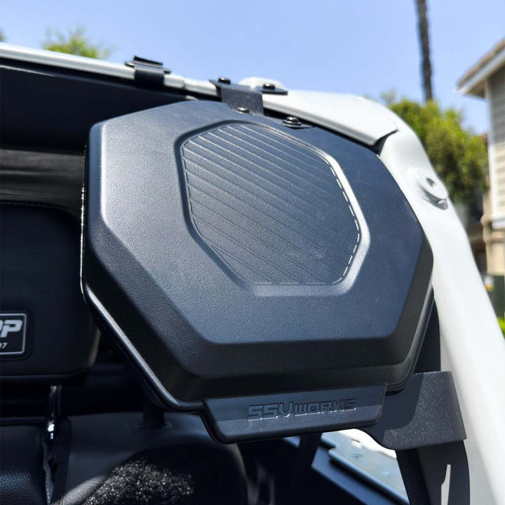 SSV Works Rear Unloaded Speaker Pod 6.5in For 2-Door Ford Bronco 230-BR-2B65U