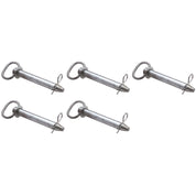 Set of 5 Hitch Pin 1 X 6 1/4