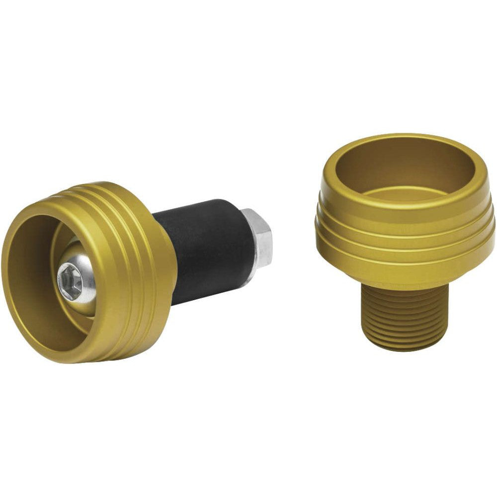 Kuryakyn Lodestar Front Axle Sliders Gold