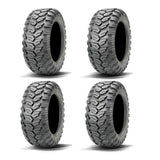 Juego completo de neumáticos Maxxis Ceros Radial (6 capas) UTV 27x9R-14 (4)