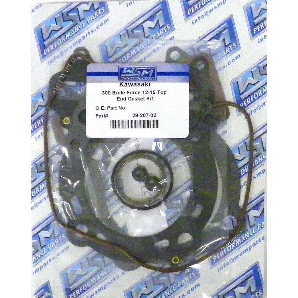 WSM Top End Gasket Kit For Kawasaki 300 Brute Force 12-23 29-207-02