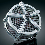 Kuryakyn 9871 Mach 2 Chrome Air Cleaner Kit