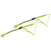 Rok Straps Light-Duty Tie Down Straps 1/2" W Reflective Green - ROK10330G