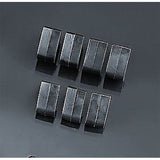 KURYAKYN BLACK REPLACEMENT PADS FOR KURYAKYN DUALLY ISO & TRIDENT PEGS SET 8023