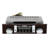 Custom Autosound 1967-68 Camaro Walnut USA-230 Stereo Head Unit CAM-CAE-230W