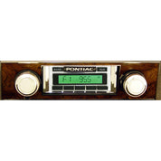 Custom Autosound 1968 Firebird Burlwood USA-230 Stereo Head Unit CAM-CAF-230B