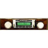 Custom Autosound 1968 Firebird Burlwood USA-230 Stereo Head Unit CAM-CAF-230B