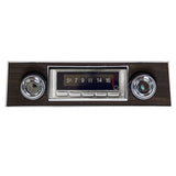 Custom Autosound 1967 Firebird 740 Premium Bluetooth Classic Car Stereo With Walnut Bezel