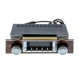 Custom Autosound 1968 Firebird 740 Premium Bluetooth Classic Car Stereo With Burlwood Bezel