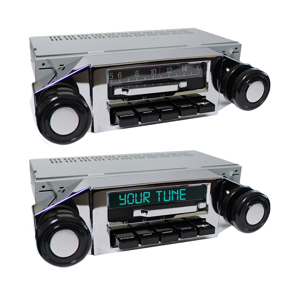 Custom Autosound 1969-72 Chevelle / El Camino Slidebar Car Stereo with Bluetooth