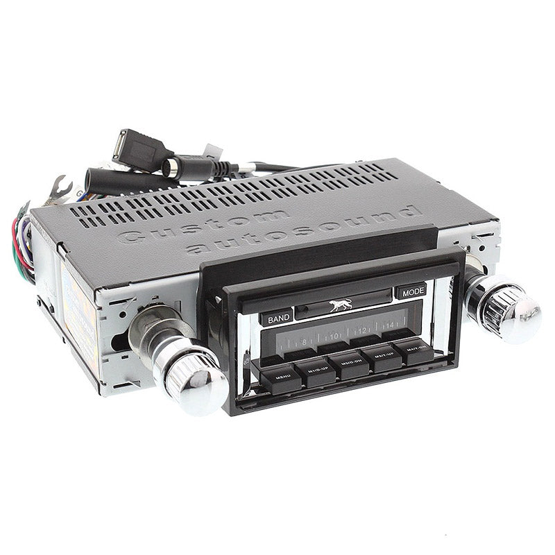 Custom Autosound 1967-73 Cougar Classic Car Stereo with Bluetooth CAM-COU-630P
