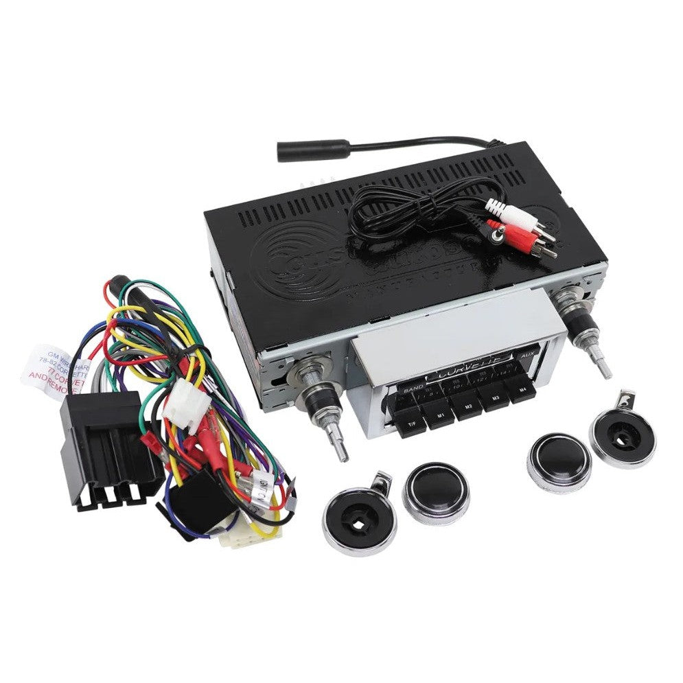 Custom Autosound 1977-82 Corvette USA-230 Stereo Head Unit CAM-CVLV-230